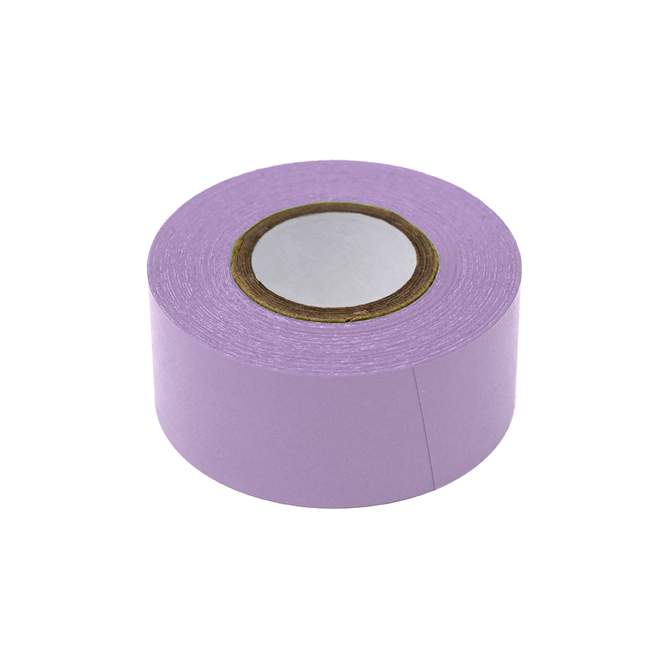 Globe Scientific Labeling Tape, 1" x 500" per Roll, 3 Rolls/Box, Violet  